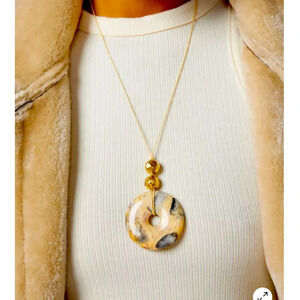 Urban Outfitters Fraiser Sterling UO Exclusive NYC Corded Wrap Necklace. NWT